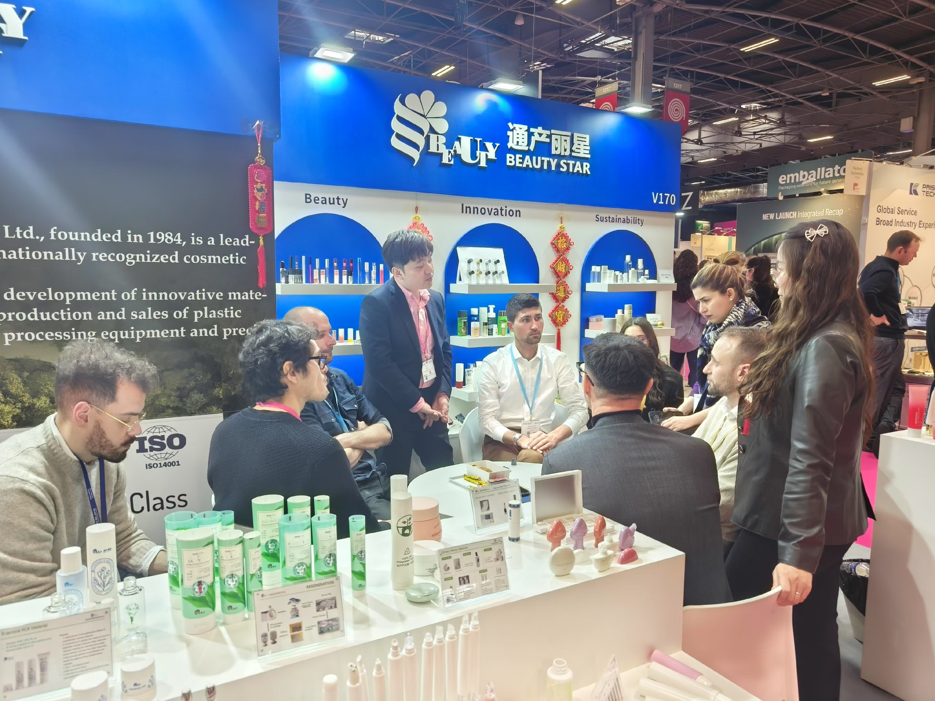 丽星科技首秀巴黎PCD展 大力开拓欧洲市场